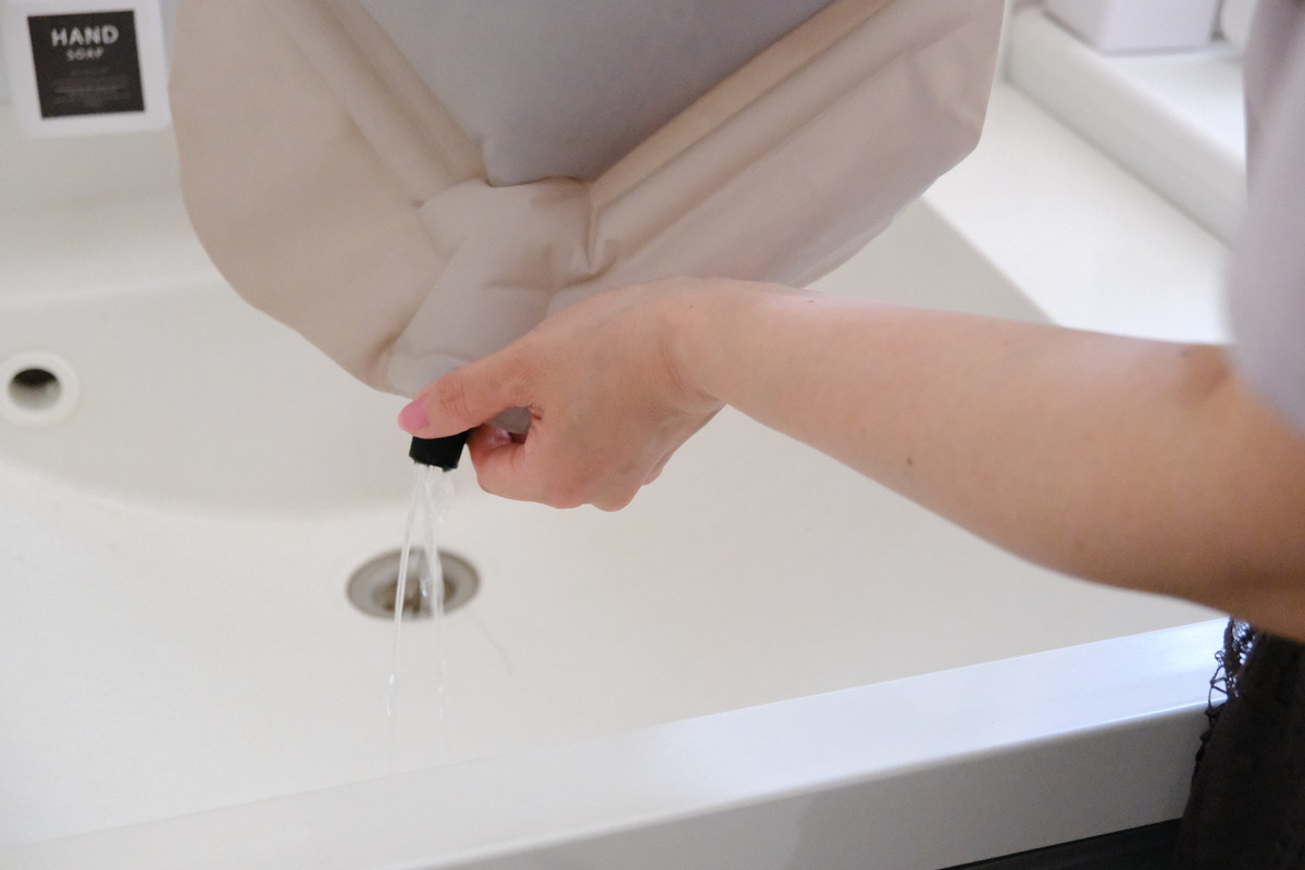 ❼DSCF7244ダイソー・ウォッシュバッグ7L