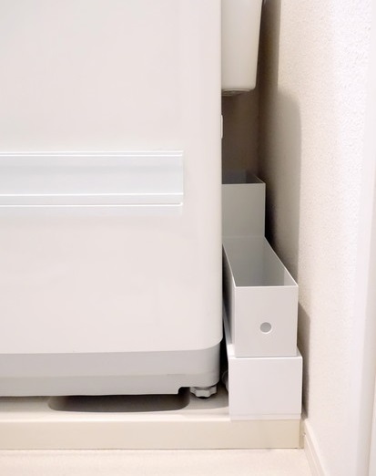 ニトリ・ウォールシェルフ・洗面所・洗濯機横・無印・ファイルボックス①