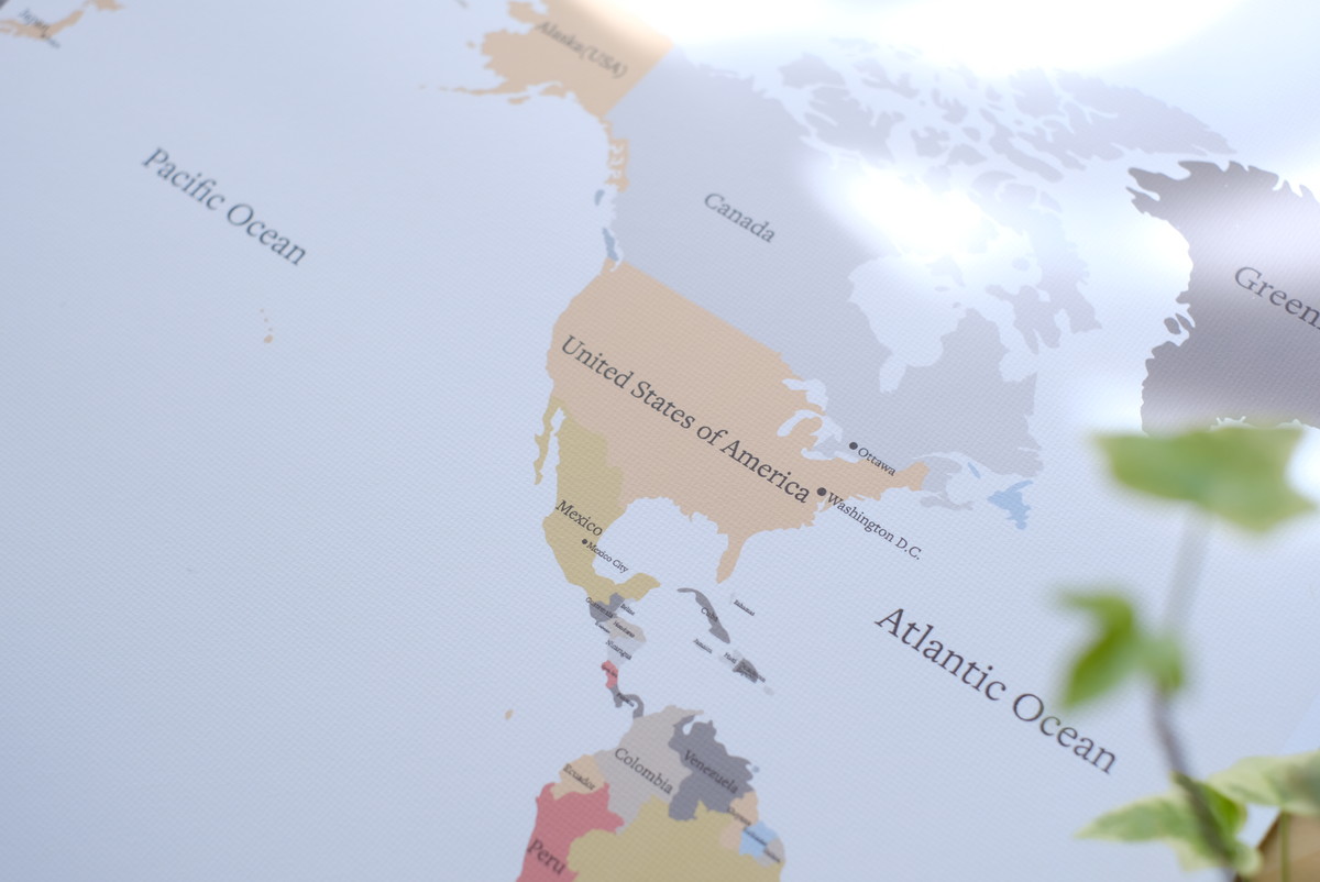 AIR WALL WORLD MAP③