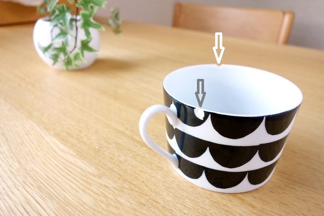 House of Rym ハウス オブ リュム ティーカップ The Wave Black⑥