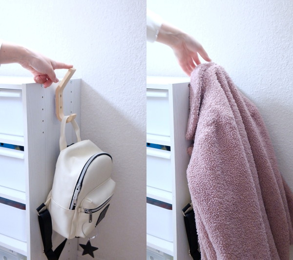 ❼Uniseed粘着式壁掛けフック