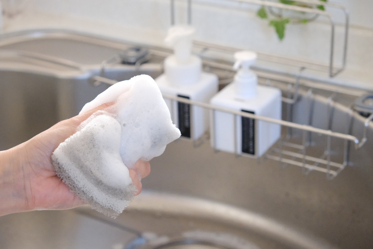 ❼DSCF0279凄腕くん凄キレキッチンスポンジ