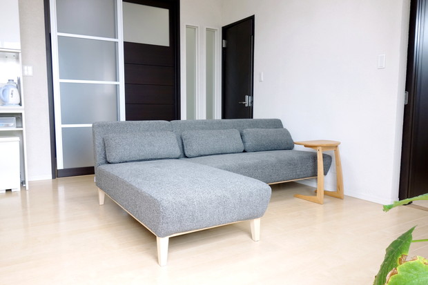 リビング・フランネルソファ①