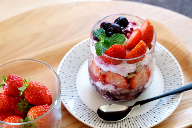 イッタラ・フルッタ・タンブラー・クリア・いちごパフェ②