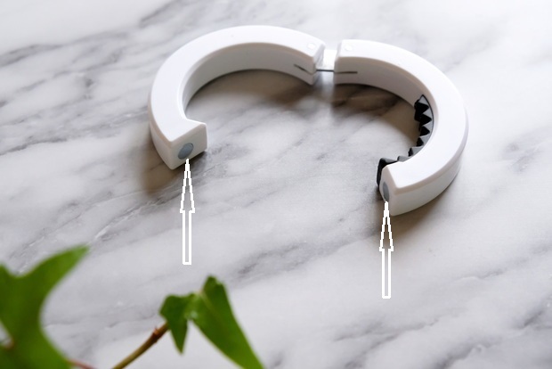 セリア・リング型バッグフック③