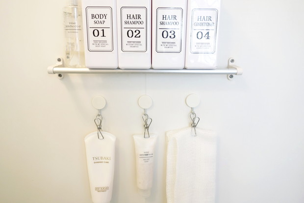 浴室・吊るす収納③