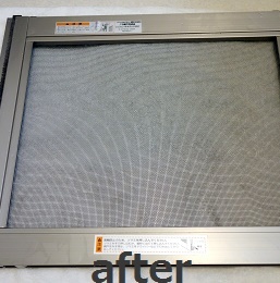 余り部屋・網戸②