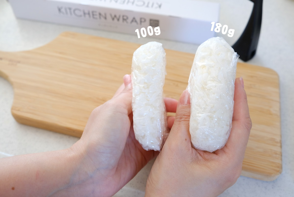 ❽7072②ダイソー・らくらくラップご飯