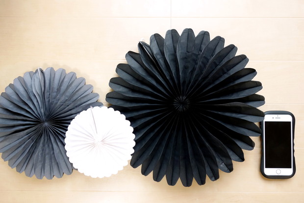 ダイソー・ペーパーファン⑤