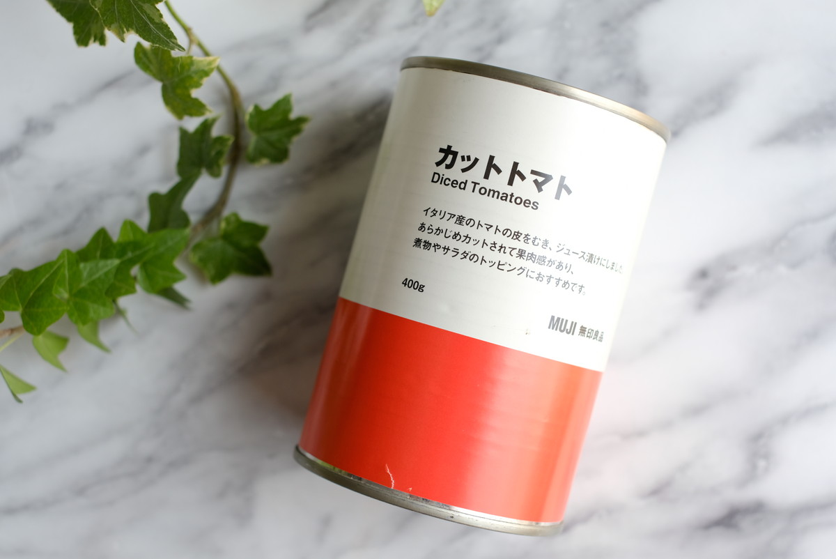 無印・カットトマト①