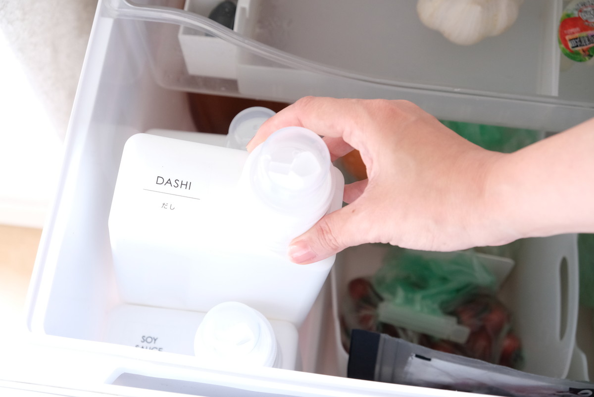 ❽2358クレス・ブックボトル・調味料・冷蔵庫・野菜室