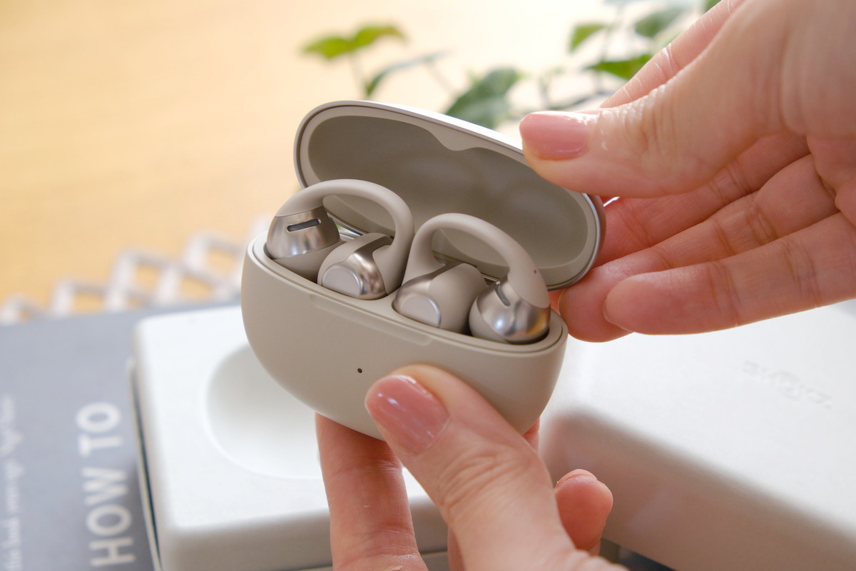 ❹DSCF0426caOpenDots ONEイヤーカフ式イヤホン