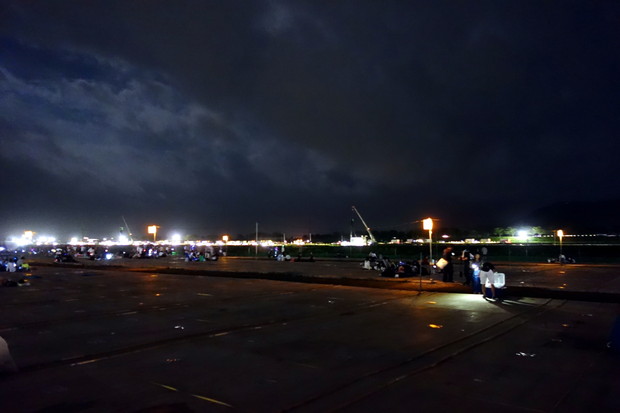 大曲の花火・桟敷席