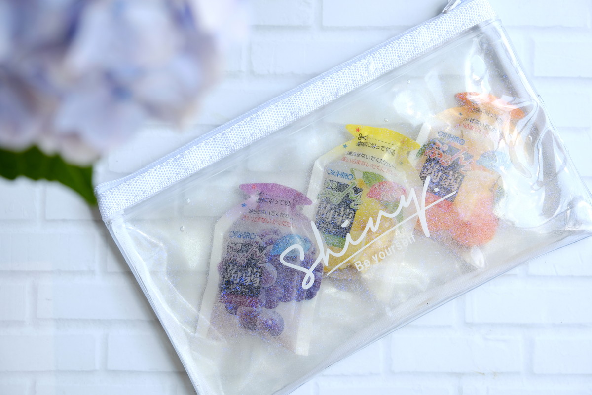 キャンドゥ・保冷剤入りポーチ　モノトーン⑧