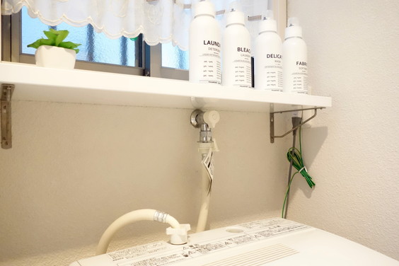 洗面所・洗濯機上①
