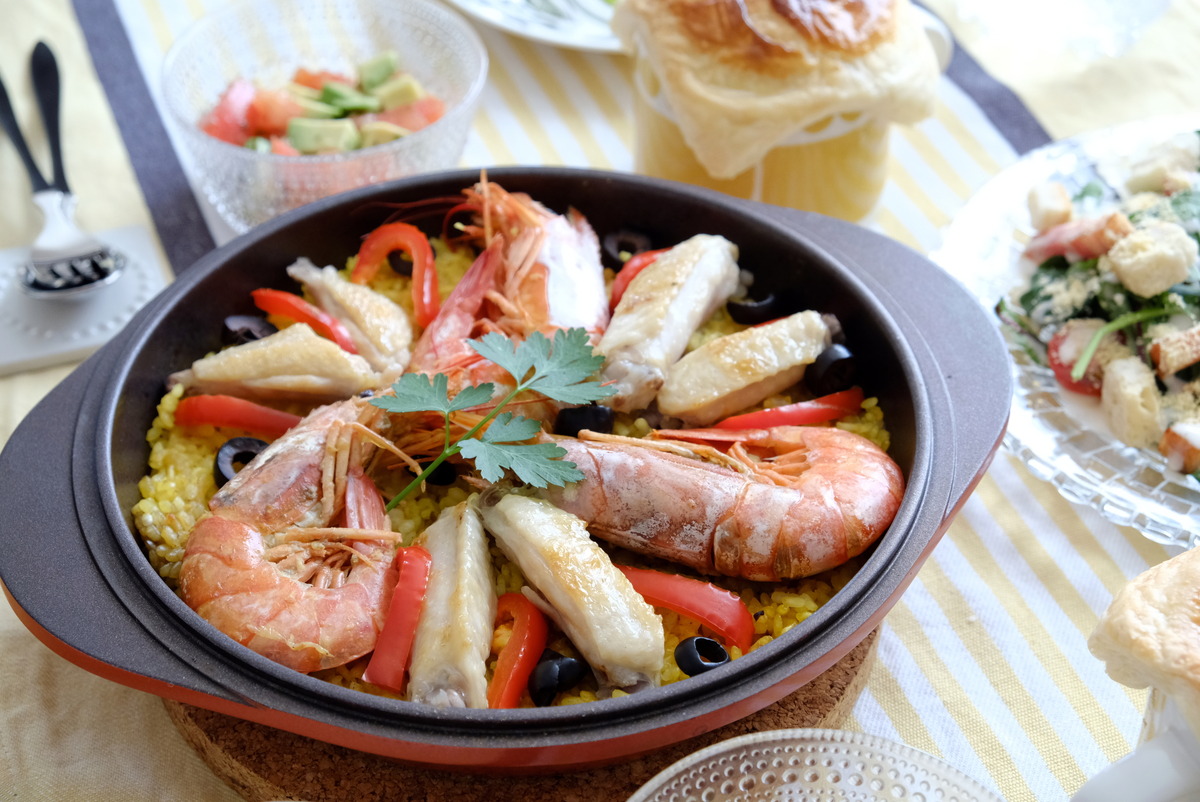 パエリア・万能無水鍋①