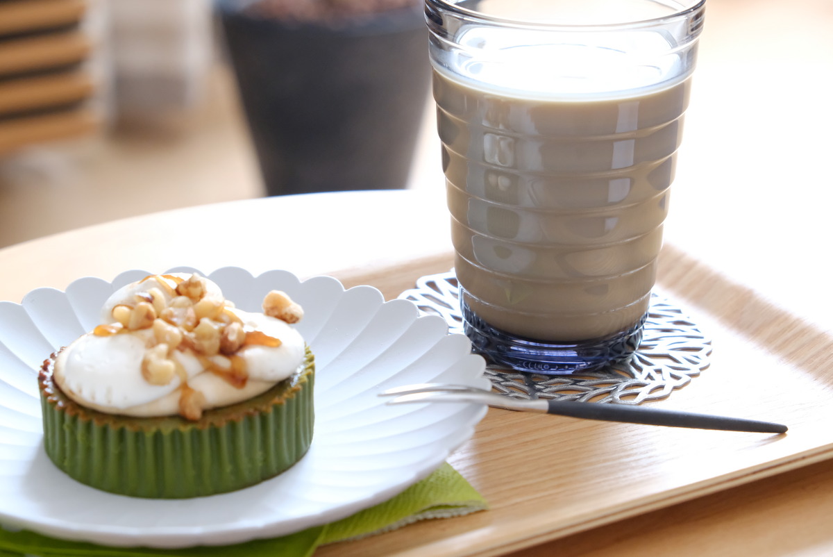 イッタラ・アアルト・タンブラー330ml・ローソン・抹茶バスチー②