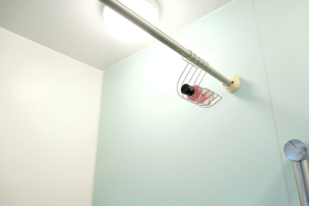 セリア・ハンギング　ステンレスソープホルダー・浴室②