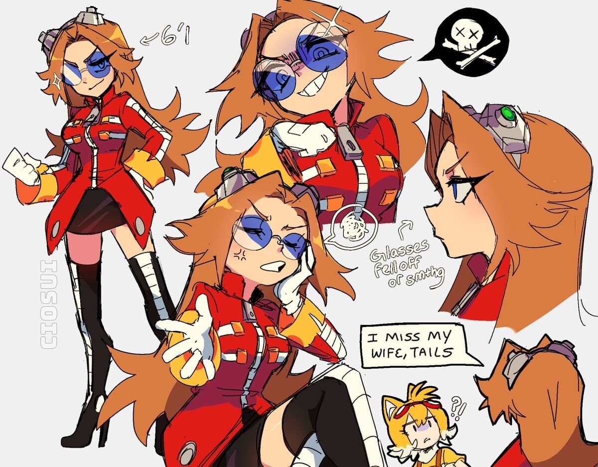 エッグマム ドクターエッグマン 女体化 ソニック SEGA