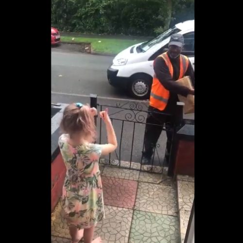 イギリス 配達員 手話に関連した画像-03