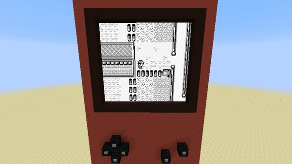 マインクラフト内で『ポケットモンスター 赤』がプレイ可能に関連した画像-01