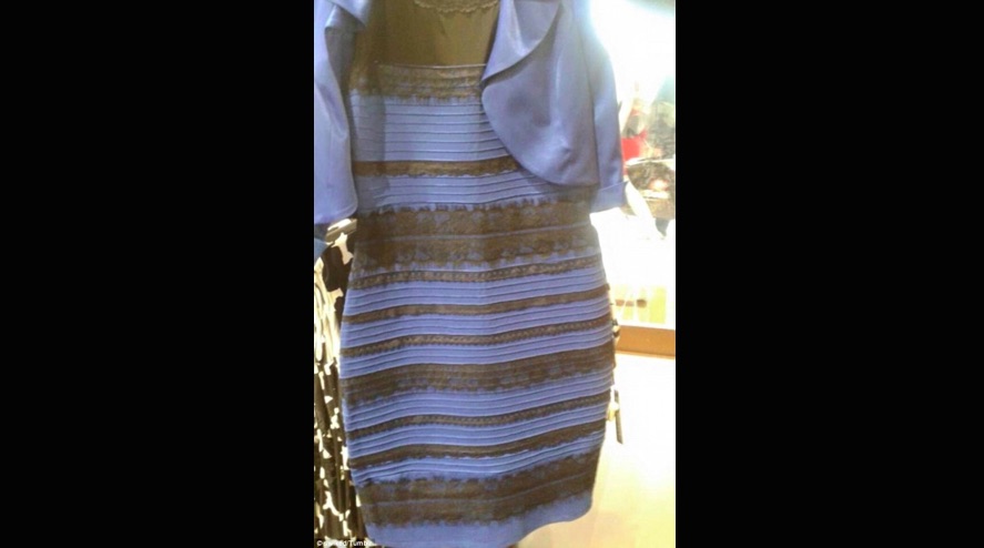 このドレスの色「白と金」に見える？「青と黒」に見える？に関連した画像-01