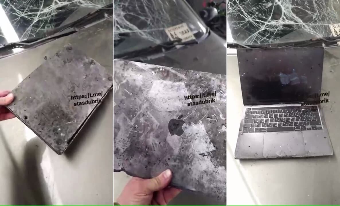 MacBook ロシア ウクライナ ダーウィン賞 防弾