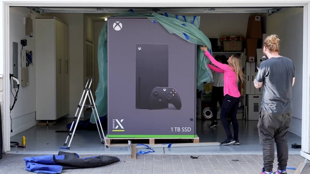 iJustine Xbox 冷蔵庫 XboxSeriesX マイクロソフト