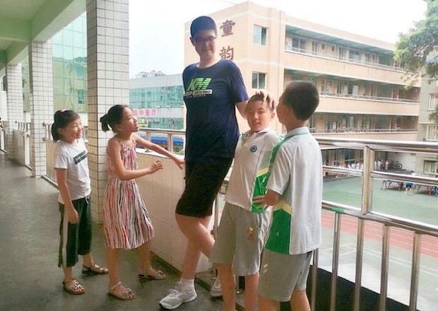 中国 高身長 ギネス世界記録