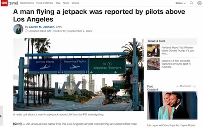 ジェットパック アメリカ 空港