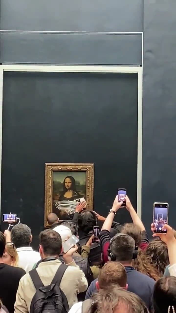 モナリザ ルーブル美術館 フランス ケーキ レオナルド・ダ・ヴィンチ