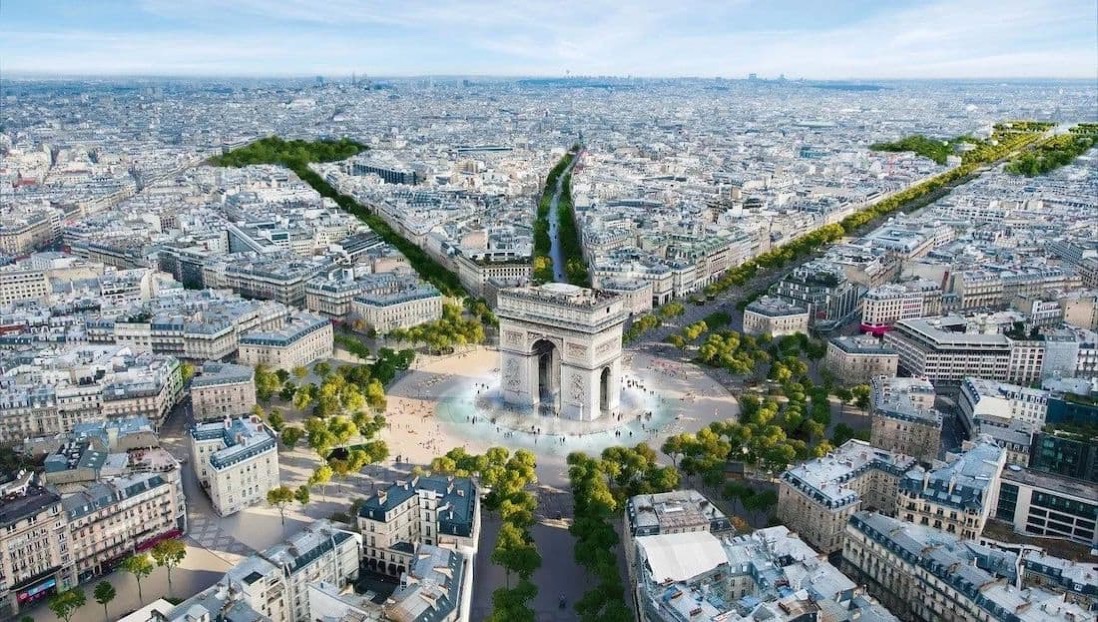 シャンゼリゼ通り フランス パリ 再開発