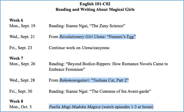 アメリカの州立大学で「魔法少女」を考察する講義に関連した画像-03