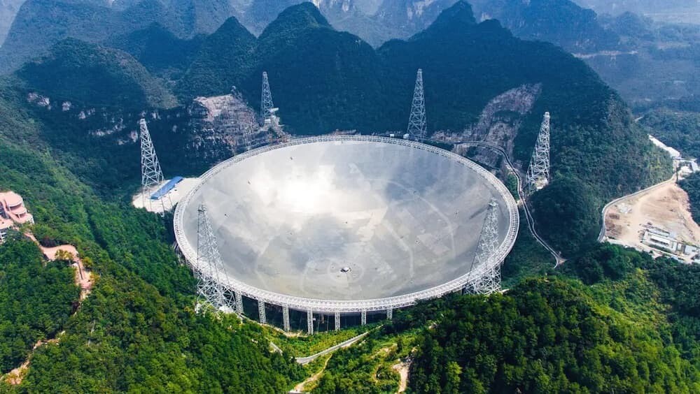 中国 電波望遠鏡 中国天眼 地球外生命体 エイリアン 宇宙人