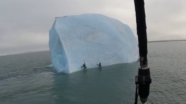 ノルウェー 探検家 氷山
