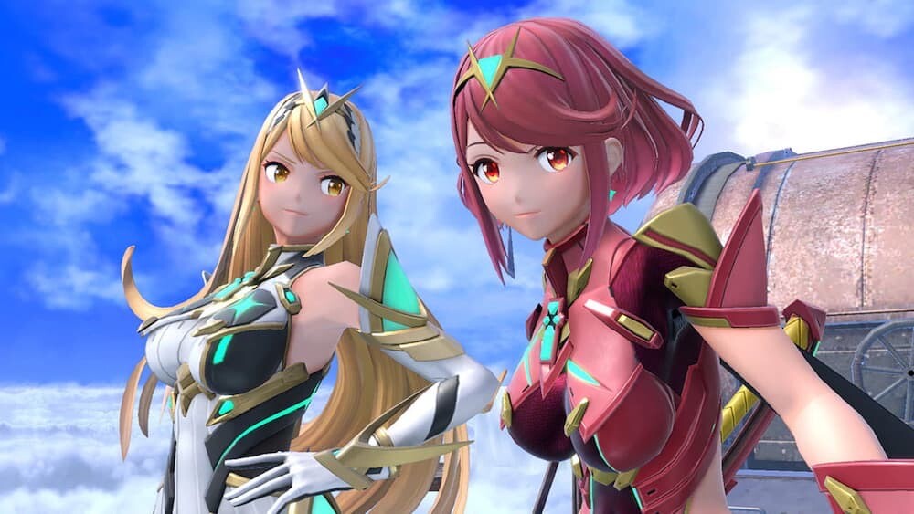 スマブラSP　任天堂　ブリアンナ・ウ　ゼノブレイド2　ホムラ　ヒカリ