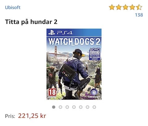 アマゾン Amazon スウェーデン 誤訳