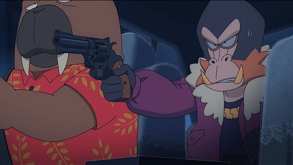 アメリカ ブラック・ウルフ 銃 配車