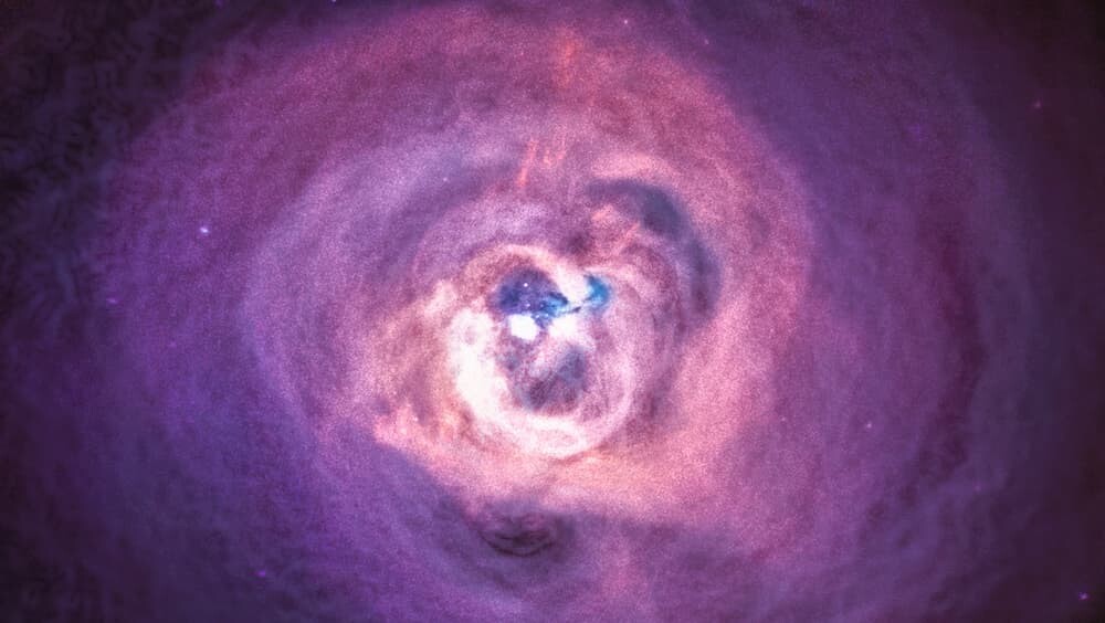 NASA ブラックホールの音 ブラックホール ペルセウス座銀河団