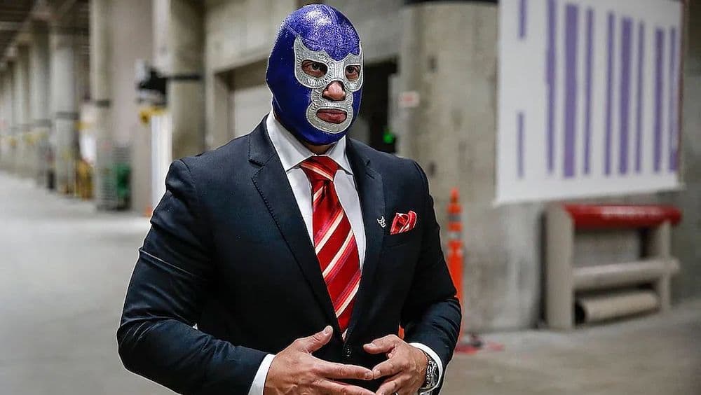 青い悪魔二世 覆面レスラー メキシコ ルチャリブレ ブルー・デーモン・ジュニア