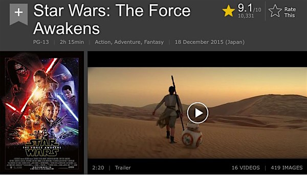 映画『スター・ウォーズ/フォースの覚醒』の海外レビューに関連した画像-03