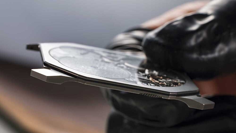 世界最薄時計　ブルガリ　機械式時計　オクト・フィニッシモ・ウルトラ