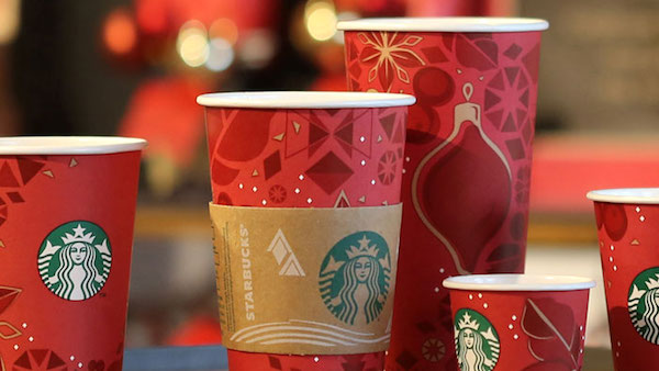 スタバのクリスマス用カップが無地に関連した画像-02