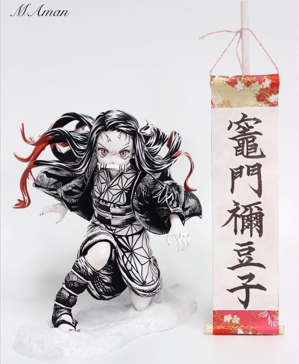 3D2次元彩色 フィギュア MAマン M_A_paintman 塗装
