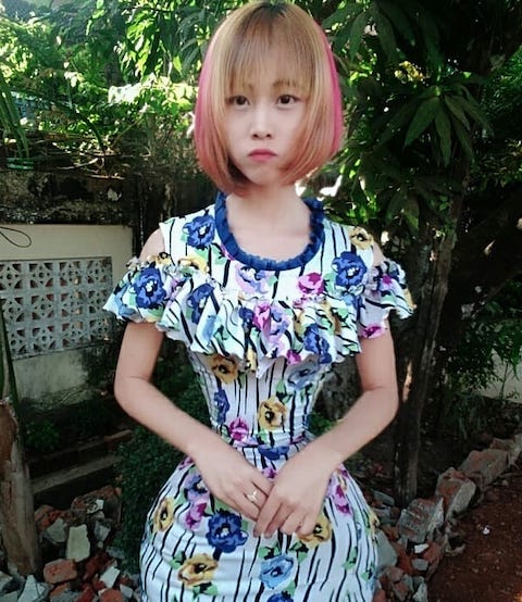 ミャンマー ウエスト 女性に関連した画像-05