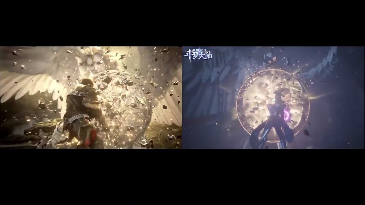 中国 FF14 ファイナルファンタジー14 漆黒のヴィランズ 斗羅大陸 盗用