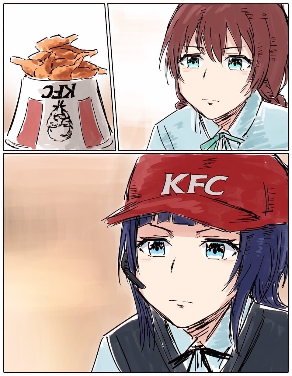 KFC ケンタッキー ラブライブ ラブライバー 朝香果林 久保田未夢 スペイン