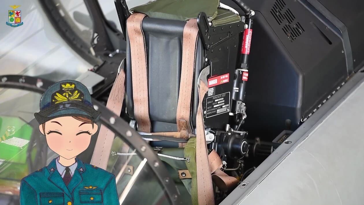 イタリア空軍 VTuber Azzurra