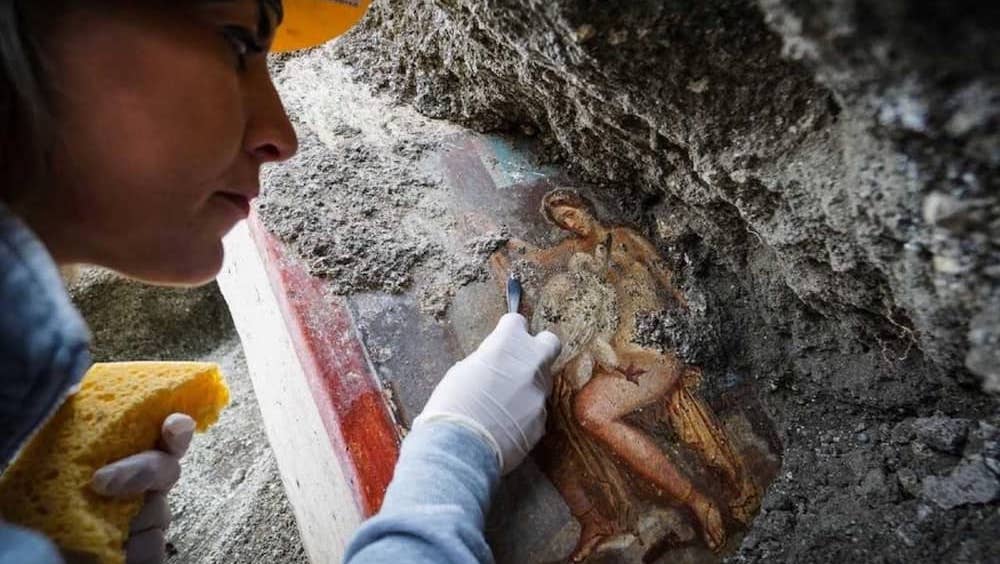 イタリア　ポンペイ　古代都市　テルモポリウム　屋台