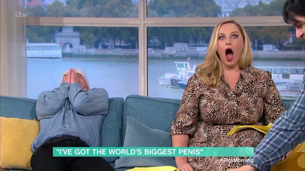 イギリス 世界最大 股間 ジョナ・ファルコン